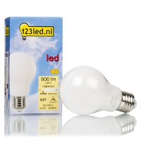 123led LED lamp E27 | Peer A60 | Filament | Mat | 2700K | Dimbaar | 7.3W (60W)