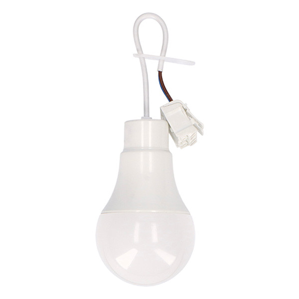 123led LED lamp E27 | Peer A60 | Hanglamp met fitting | Mat | 4000K | 10W (75W)  LDR06558 - 1