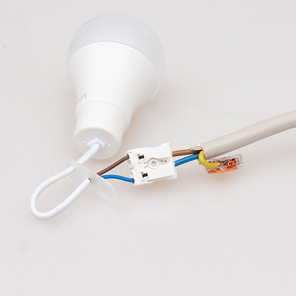 123led LED lamp E27 | Peer A60 | Hanglamp met fitting | Mat | 4000K | 10W (75W)  LDR06558 - 2