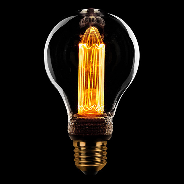 123led LED lamp E27 |  Peer A60 | Kooldraadlamp | Helder | 1800K | 200 lumen | 5W  LDR01591 - 1