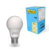 123led LED lamp E27 | Peer A60 | Mat | 2700K | 9.5W (75W)