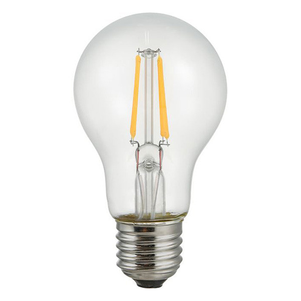 123led LED lamp E27 met sensor | Dag/Nacht sensor | Peer A60 | Filament | 2700K | 4W (40W) LDR06408 - 1