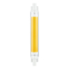 123led LED lamp R7s | Staaflamp | 118 mm | 2700K | COB | Dimbaar | 9W (65W) LDR09518 - 1