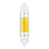 123led LED lamp R7s | Staaflamp | 78 mm | 2700K | COB | Dimbaar | 4W (40W) LDR09514 - 1