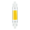 123led LED lamp R7s | Staaflamp | 78 mm | 3000K | COB | Dimbaar | 4W (40W) LDR09512 - 1