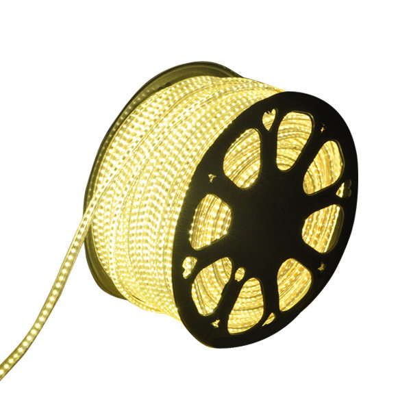 123led LED lichtslang plat | Warm wit | Type 2835 | 180 leds per meter | 50 meter  LDR03158 - 1