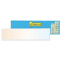 123led LED paneel 30x120 cm | 3000-4000-6000K | 3900 lumen | UGR19 | 30W LDR08714