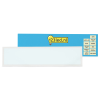 123led LED paneel 30x120 cm | 6500K (865) | 4000 lumen | UGR22 | 40W LDR08662