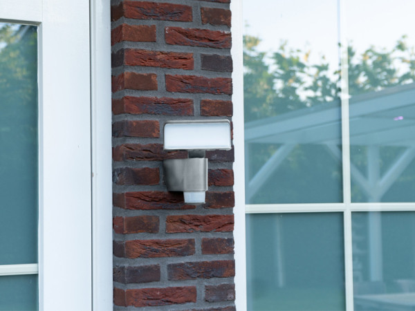 123led LED schijnwerper met volgsensor | Antraciet | 1400 lumen | 18W  LDR06141 - 2