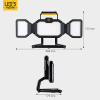 LED werklamp oplaadbaar | 4000K | 3000 lumen | IP54 | 30W LDR06852 - 7
