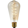 123led Led Filament Edison lamp goud dimbaar (E27, 4.5W, 2000K, ST64)  LDR06297