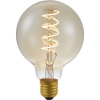 123led Led Filament Globe lamp goud dimbaar (E27, 4.5W, 2000K, G95)  LDR06300