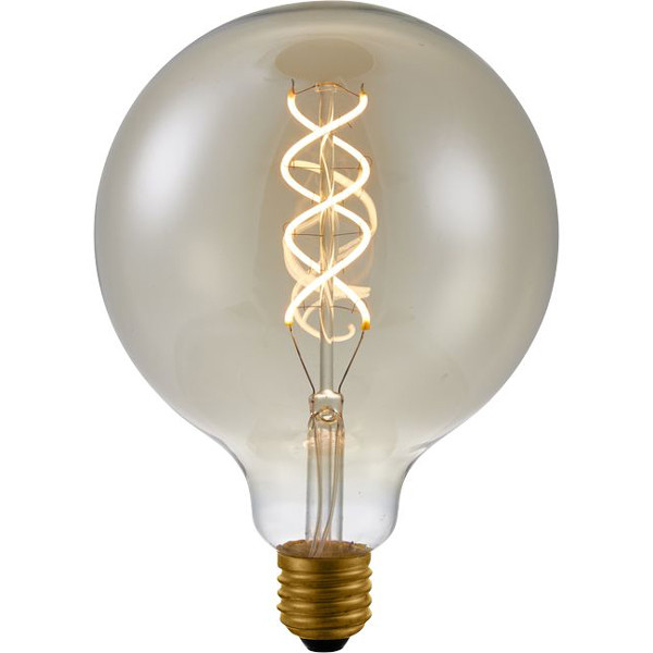 altijd antiek Ciro Led Filament Globe lamp goud dimbaar (E27, 5W, 2000K, G125) 123led 123led.nl