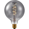 123led Led Filament Globe lamp smoke dimbaar (E27, 4.5W, 2000K, G125)  LDR06304