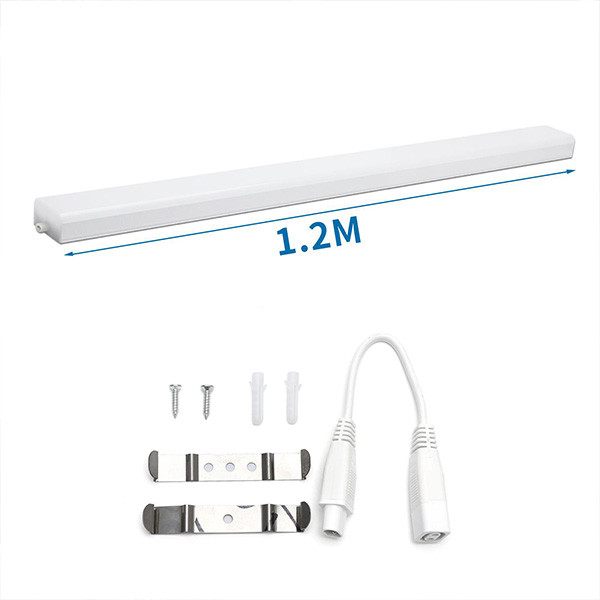 123led Led T5 Armatuur | 120 cm | Shadowless | incl. lamp | 4000K | 2400 lumen | 24W  LDR03321 - 2