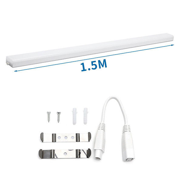 123led Led T5 Armatuur | 150 cm | Shadowless | incl. lamp | 4000K | 3000 lumen | 30W  LDR03323 - 2