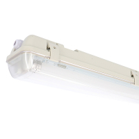 Led TL armatuur | 60 cm | incl. 2 TL buizen | 4000K | 2250 lumen | 2x 7.5W LDR05001