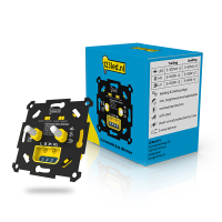 Led duo dimmer inbouw 2x 0-100W | Fase aan- en afsnijding (RLC)  | 123led huismerk LDR02420