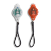 123led Led fietslamp | op batterij | met elastiek | wit en rood licht  LDR07220