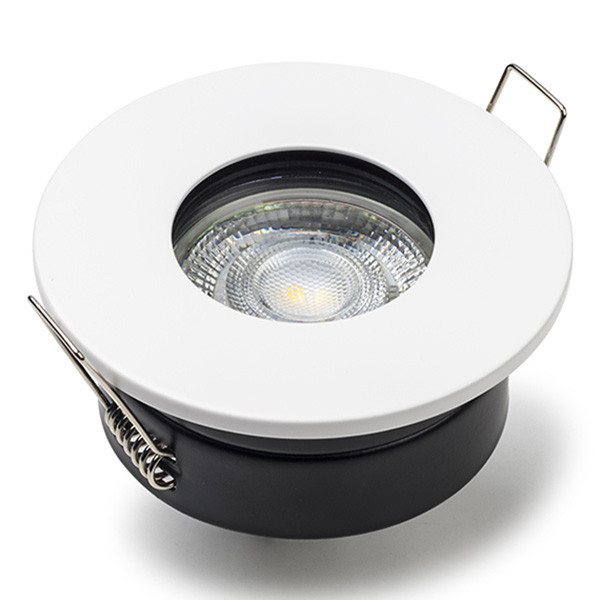 123led Led inbouwarmatuur | Rond | Wit | GU10 fitting | Ø 68 mm | IP65  LDR08014 - 2