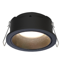 Led inbouwarmatuur | Rond | Zwart | GU10 MR11 fitting | Ø 52 mm | IP20 LDR08314