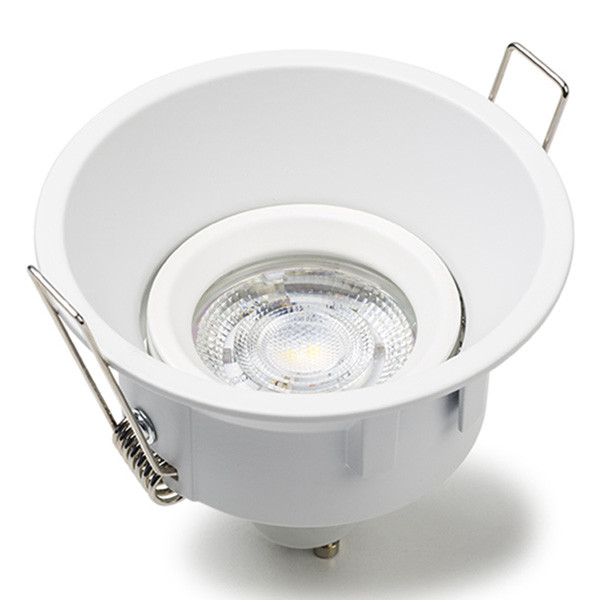 123led Led inbouwarmatuur | Rond diep | Wit | GU10 fitting | Ø 85 mm | IP20  LDR08006 - 2