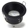 123led Led inbouwarmatuur | Rond diep | Zwart | GU10 fitting | Ø 75mm | IP65  LDR08021 - 2