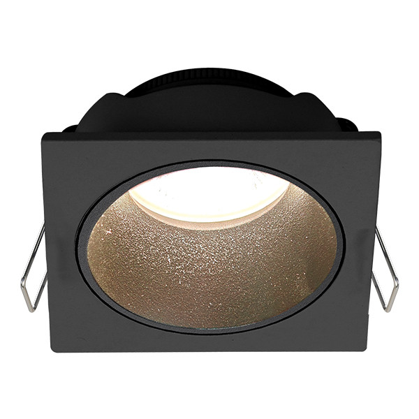 Led inbouwarmatuur | Vierkant | Zwart | GU10 MR11 fitting | Ø 52 mm | IP20 LDR08318 - 1