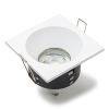 Led inbouwarmatuur | Vierkant diep | Wit | GU10 fitting | Ø 75mm | IP65 LDR08022 - 2