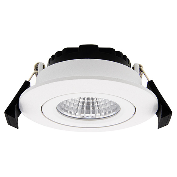 123led Led inbouwspot | Rond | 1800-3000K | Wit | Ø 68mm | IP44 | Dimbaar | 6W  LDR02138 - 1
