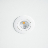 123led Led inbouwspot | Rond | 2000-2700K | Wit | Ø 68mm | IP44 | Dimbaar | 5.5W  LDR01972 - 2