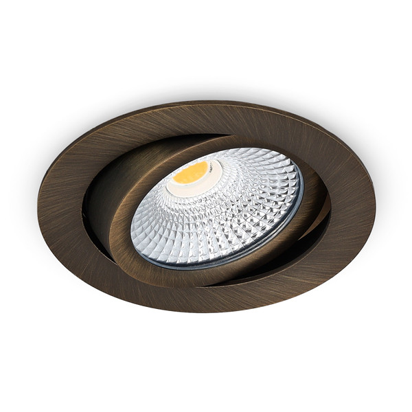 Led inbouwspot | Rond | 2700K-3000K-4000K | Brons | Ø 75 mm | IP65 | Dimbaar | 5W LDR02445 - 2
