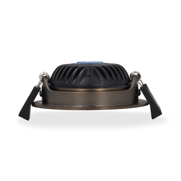Led inbouwspot | Rond | 2700K-3000K-4000K | Brons | Ø 75 mm | IP65 | Dimbaar | 5W LDR02445 - 3