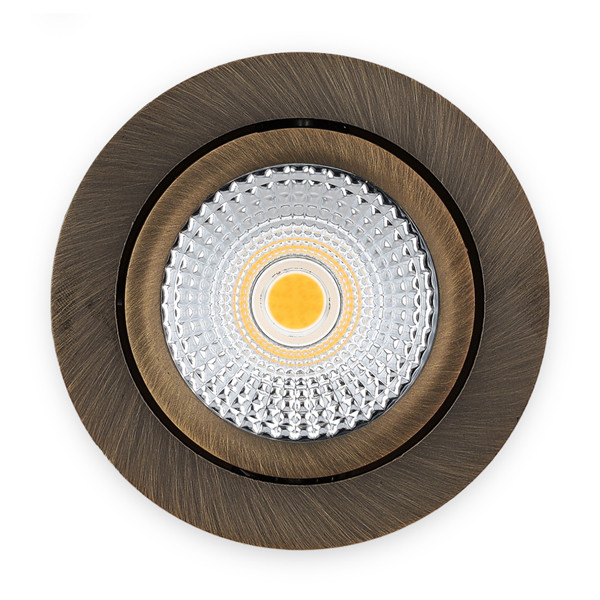 Led inbouwspot | Rond | 2700K-3000K-4000K | Brons | Ø 75 mm | IP65 | Dimbaar | 5W LDR02445 - 4