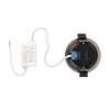 Led inbouwspot | Rond | 2700K-3000K-4000K | Brons | Ø 75 mm | IP65 | Dimbaar | 5W LDR02445 - 5