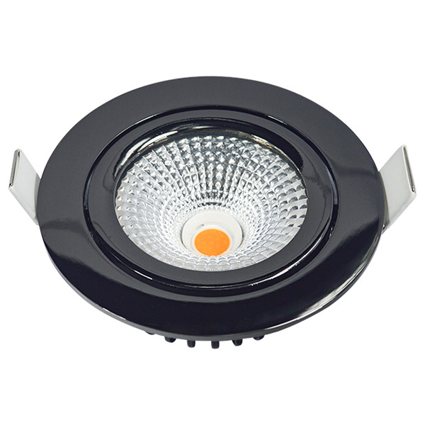 Led inbouwspot | Rond | 2700K-3000K-4000K | Gun Metal | Ø 75 mm | IP65 | Dimbaar | 5W LDR02439 - 1
