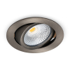 Led inbouwspot | Rond | 2700K-3000K-4000K | Gun Metal geborsteld | Ø 75 mm | IP65 | Dimbaar | 5W LDR02441 - 2
