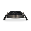 Led inbouwspot | Rond | 2700K-3000K-4000K | Gun Metal geborsteld | Ø 75 mm | IP65 | Dimbaar | 5W LDR02441 - 3