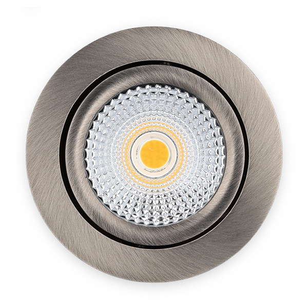 Led inbouwspot | Rond | 2700K-3000K-4000K | Gun Metal geborsteld | Ø 75 mm | IP65 | Dimbaar | 5W LDR02441 - 4