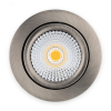 Led inbouwspot | Rond | 2700K-3000K-4000K | Gun Metal geborsteld | Ø 75 mm | IP65 | Dimbaar | 5W LDR02441 - 4