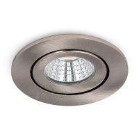 Led inbouwspot | Rond | 2700K-3000K-4000K | Nikkel | Ø 55 mm | IP65 | Dimbaar | 5W LDR02431