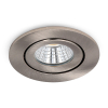 Led inbouwspot | Rond | 2700K-3000K-4000K | Nikkel | Ø 55 mm | IP65 | Dimbaar | 5W LDR02431 - 1