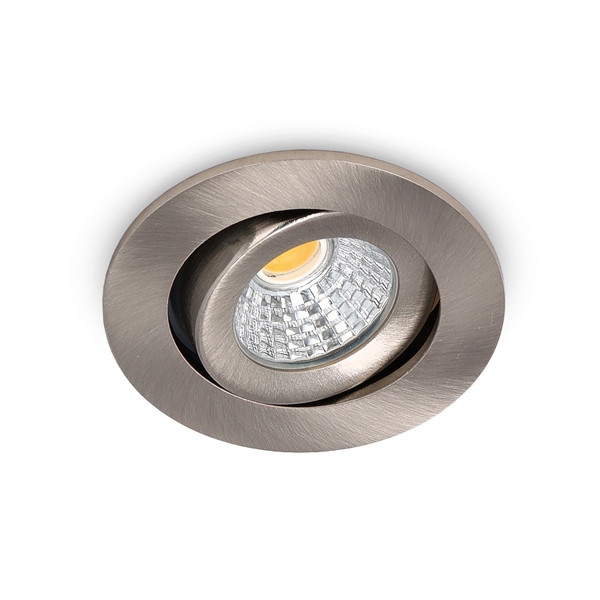 Led inbouwspot | Rond | 2700K-3000K-4000K | Nikkel | Ø 55 mm | IP65 | Dimbaar | 5W LDR02431 - 2