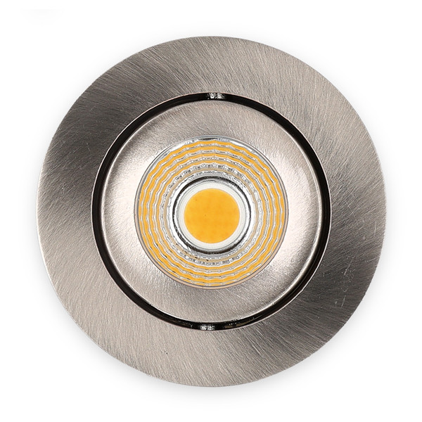 Led inbouwspot | Rond | 2700K-3000K-4000K | Nikkel | Ø 55 mm | IP65 | Dimbaar | 5W LDR02431 - 4