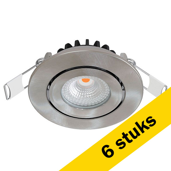 Led inbouwspot | Rond | 2700K-3000K-4000K | Nikkel | Ø 55 mm | IP65 | Dimbaar | 5W LDR02431 - 1