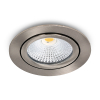 Led inbouwspot | Rond | 2700K-3000K-4000K | Nikkel | Ø 75 mm | IP65 | Dimbaar | 5W LDR02437 - 1