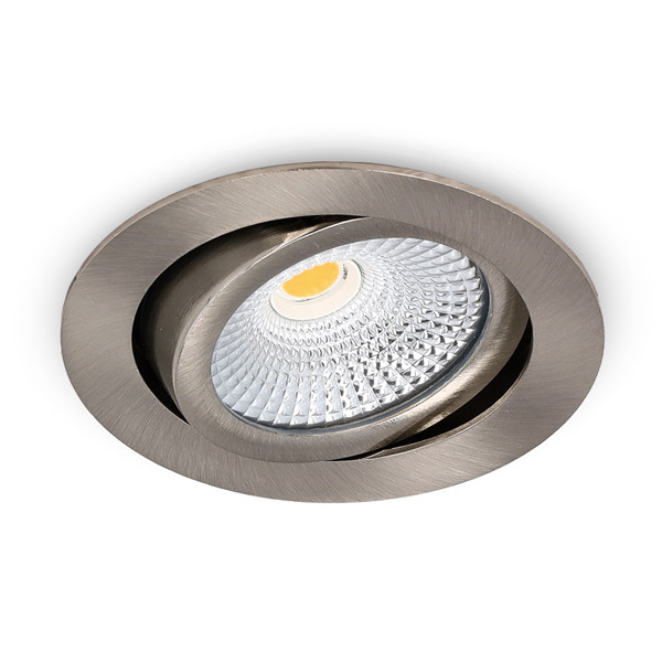 Led inbouwspot | Rond | 2700K-3000K-4000K | Nikkel | Ø 75 mm | IP65 | Dimbaar | 5W LDR02437 - 2