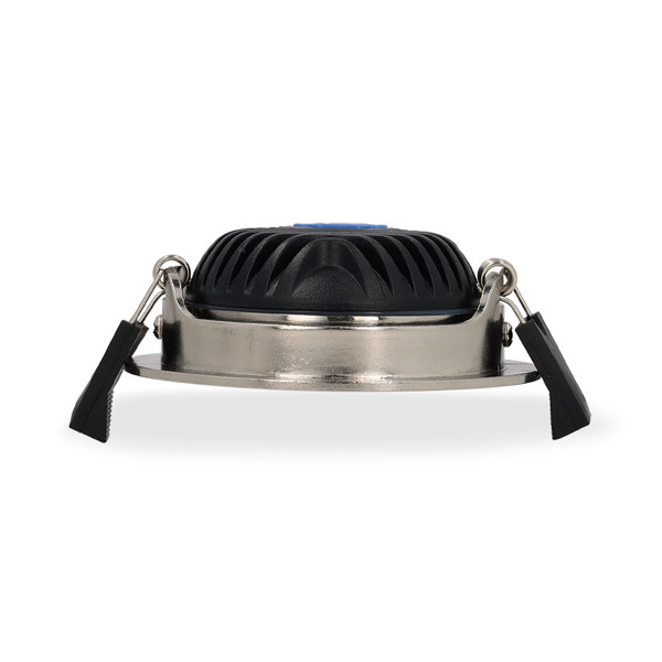 Led inbouwspot | Rond | 2700K-3000K-4000K | Nikkel | Ø 75 mm | IP65 | Dimbaar | 5W LDR02437 - 3