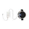 Led inbouwspot | Rond | 2700K-3000K-4000K | Nikkel | Ø 75 mm | IP65 | Dimbaar | 5W LDR02437 - 5