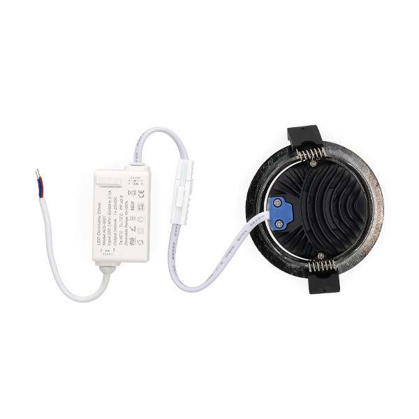 Led inbouwspot | Rond | 2700K-3000K-4000K | Rose Gold | Ø 75 mm | IP65 | Dimbaar | 5W LDR02443 - 5